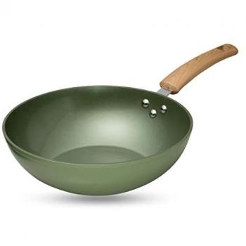 JUST VEGAN Wok CeraVegan, Aluminium