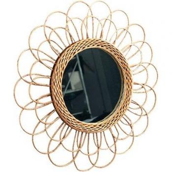 Space Saving Round Wall Mirror