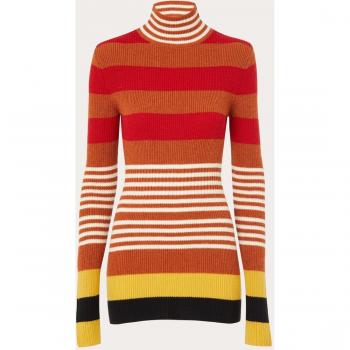 Marni Women's Brown Turtleneck Sweater, XS