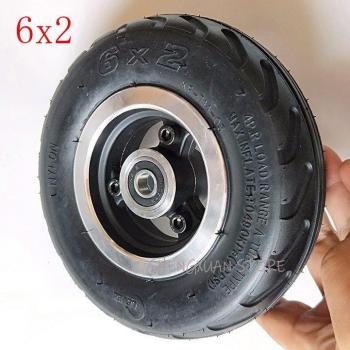 6X2 Alloy Hub Tire for Trolley Cart