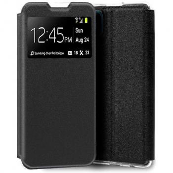 Funda Liso Flip Cover Negra para Realme C11 2021