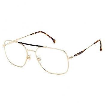 Carrera Unisex CARRERA 290 J5G – Gold Square‑Frame Glasses