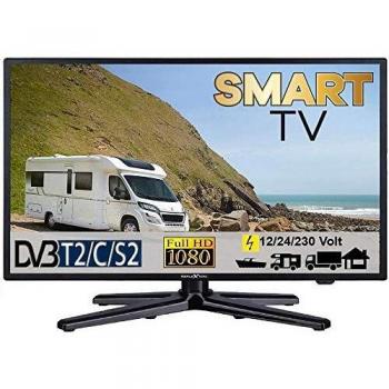 LEDW24i Reflexion SmartTV – DVB-S2/C/T2, 12 V & 230 V, WLAN, Full‑HD