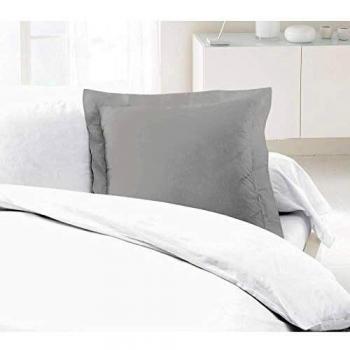 Lovely Home Federe 63x63 cm in Grigio Chiaro – Set di 2 pezzi