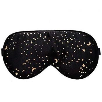 Verstellbare Seidenaugenbinde