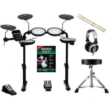 XDrum E-Drum DD-250 mit Fußcontroller und Hocker