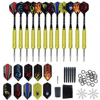 Profi‑Aluminium‑Darts von Froadp – 12 Stück, 18 g Metallspitze