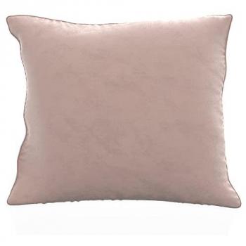 Coussin décoratif rose 40x40 cm en velours