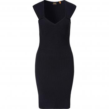 BOSS ORANGE Foberts Premium Rippkleid für Damen