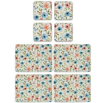 Countryside Petal Placemats and Drink Stoppers