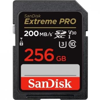 SanDisk Extreme Pro 256 GB SDXC UHS-I-Speicherkarte (2022) bis 200 MB/s