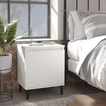 Mesa de Dormitorio Metal Blanca – Prolenta Premium