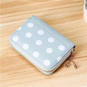 Porte-cartes en cuir PU 9 Bits noir