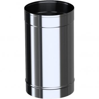 ADAM EW 150mm Diameter Single Wall Chimney Pipe 0.25m Silver