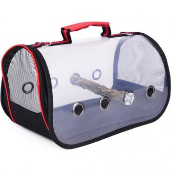 Breathable Transparent Bird Carrier Bag for Parrots