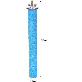 Parrot Toy with Rough Surface Perch