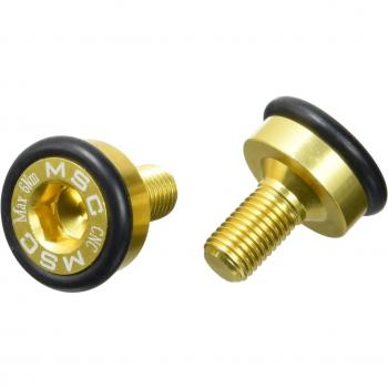 Aluminio 7075‑T6 Tornillo Cuadradillo M8x15 para Pedalier – Paquete 2 Unidades