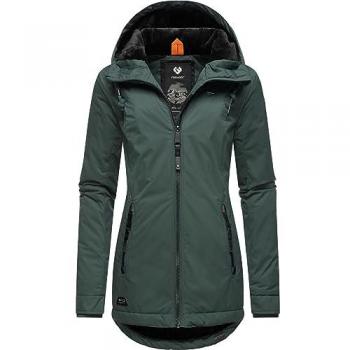 Ragwear Winterjacke Zuzka in Dunkelgrün