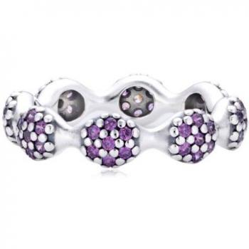 PANDORA Anneau d'argent classique – ref 190889CFP‑14