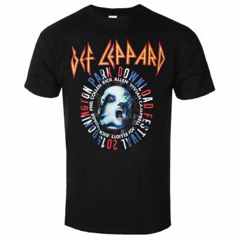 Rock Off S: Camiseta Hombre Def Leppard Negativa Download Fest 2019