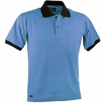 Cofra polo de algodón Martinica celeste tamaño XXL