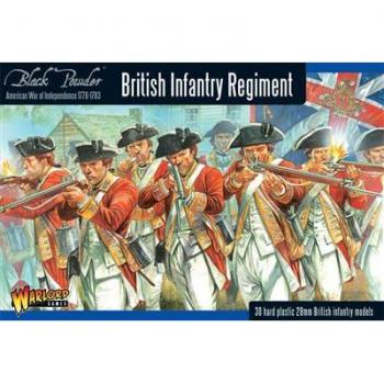 Warlord Black Powder Revolutionäre Britische Infanterie 1:56