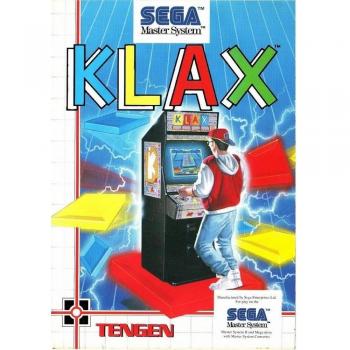 KLAX SEGA MASTER SYSTEM SN