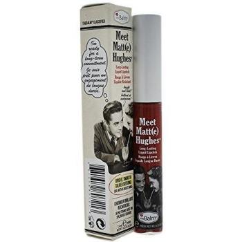 TheBalm Meet Matte Hughes Liquid Lipstick, Trustworthy, 1er Pack
