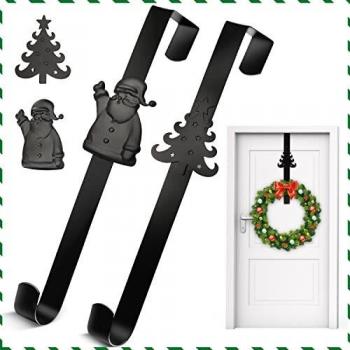 Seasonal Over‑Door Wreath Holders