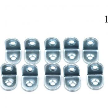 10pcs Stainless Steel Shelf Support Bracket