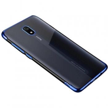 Redmi 8A Crystal Shield Gel Case with Chrome Accents