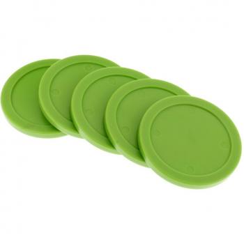 5 pièces de rechange pour Hockey sur Air, rondelles de 62mm pour tables de hockey