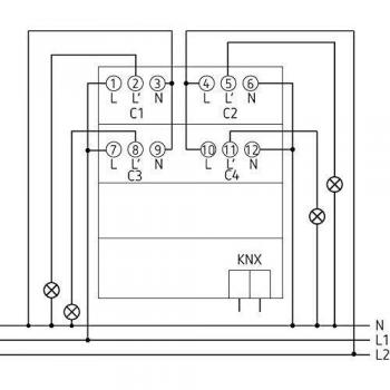 LUXORliving D4 800W Dimmer System