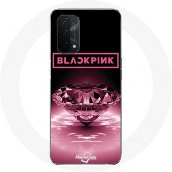 Protector de Lujo Blackpink Diamante Rosa para Oppo A74 5G – Maniacase