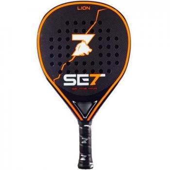 Set Lion Pala de Padel Goma Black Eva Compressed