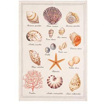 Torchon imprimé Métis – Trèsors de la Mer – 50x75 cm