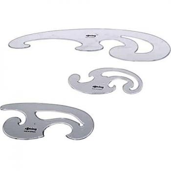 ROtring Burmester Curves Set, 3-Piece