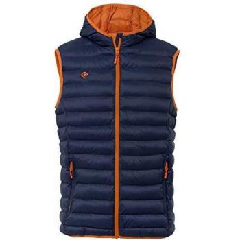 ORTIL Izas Herren-Faserjacke – Blau/Orange – L-Size