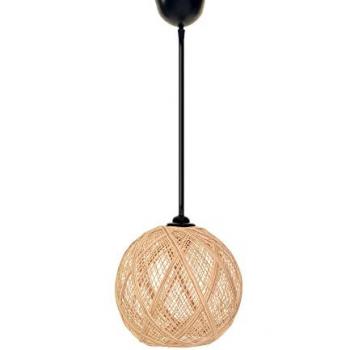 Suspension Jute Naturelle Marron Écru