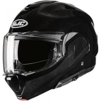 Casco Moto HJC F100 Solid Nero Taglia L (59‑60 cm)