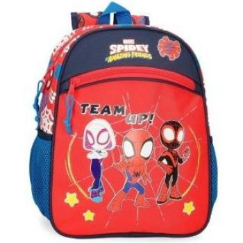 Mochila Poliéster Spidey y Amigos 27x33cm