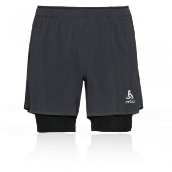Odlo ZEROWEIGHT CERAMICOOL Pro Short Homme Noir/Noir FR : S (Taille Fabricant : S)
