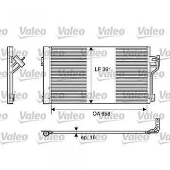 Valeo 817842 Condenseur, climatisation