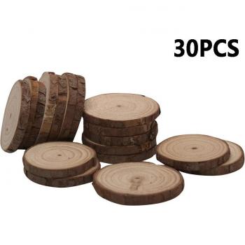 Conjunto de Disco de Madera para Artesanía