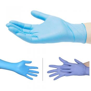 Gants de protection jetables en latex et nitrile
