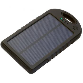 Iconbit FTB Travel Solarbetriebene Powerbank mit LED-Lampe