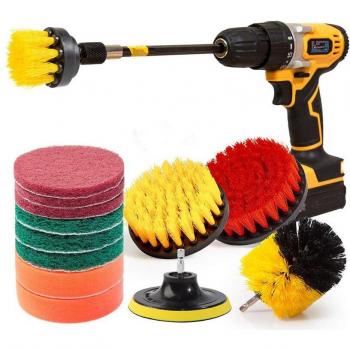 14-Piece Drill Brush Cleaning Kit
