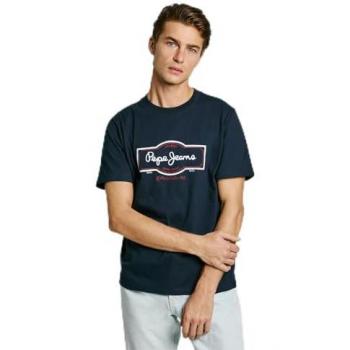 Daxton Men’s T‑Shirt by Pepe Jeans – Dulwich Blue, Medium