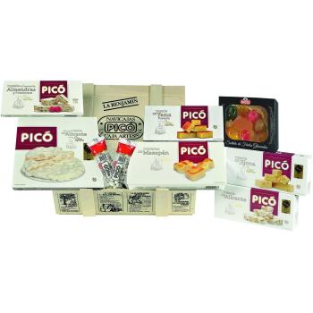 Lote de turrones La Benjamín Picó 1850 gr