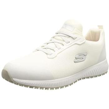 Skechers Homme Work : Squad SR – Myton Baskets Blanches Medium Width 46
